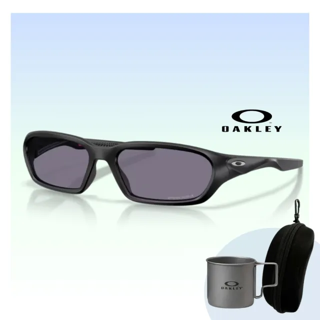 Oakley】Terraforma 運動抗UV太陽眼鏡(OO9530-01 Prizm Grey 鏡片