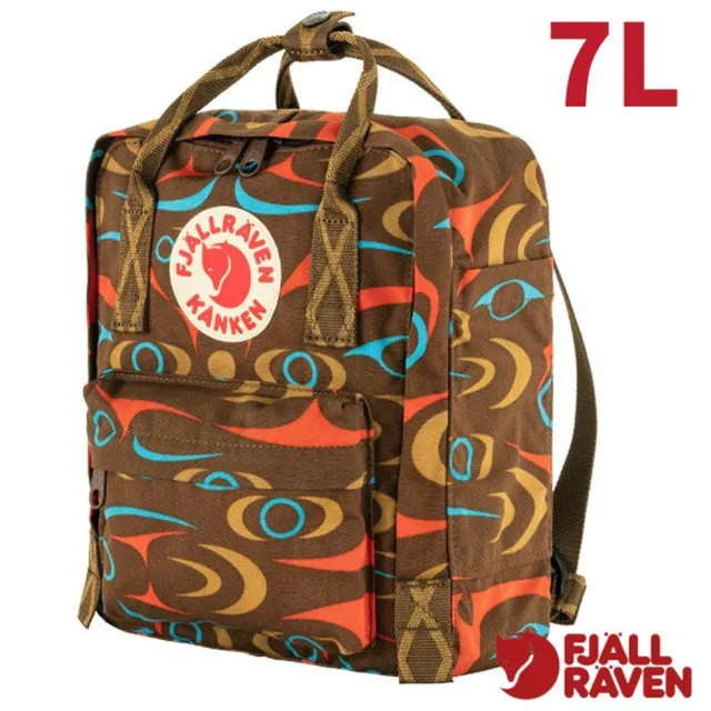 【Fjallraven】Kanken Art Mini 輕巧日用背包7L.雙肩後背包/23200250-967 凱盧茨