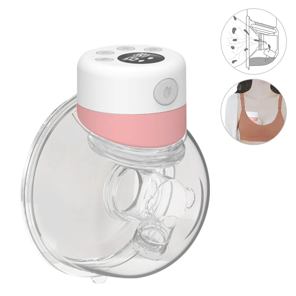 【JoyNa】2入-穿戴式吸乳器 智能電動2合1吸奶器/催奶器(9檔調節功能)