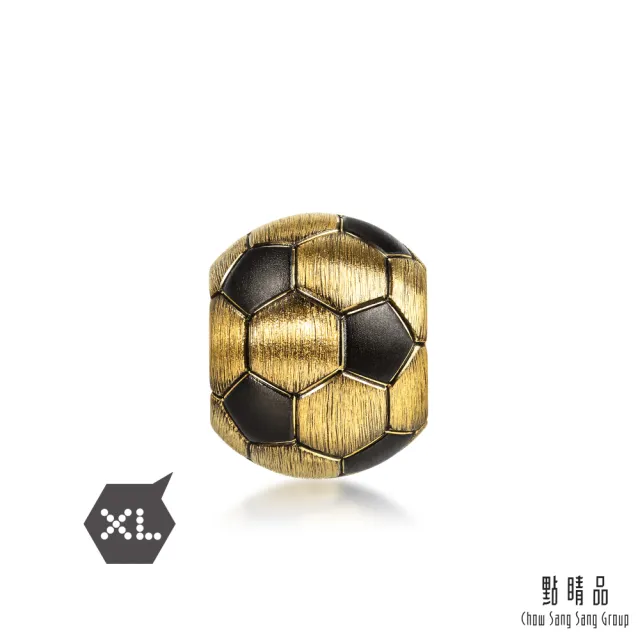 【點睛品】Charme XL 經典足球 黃金串珠(7月新品)