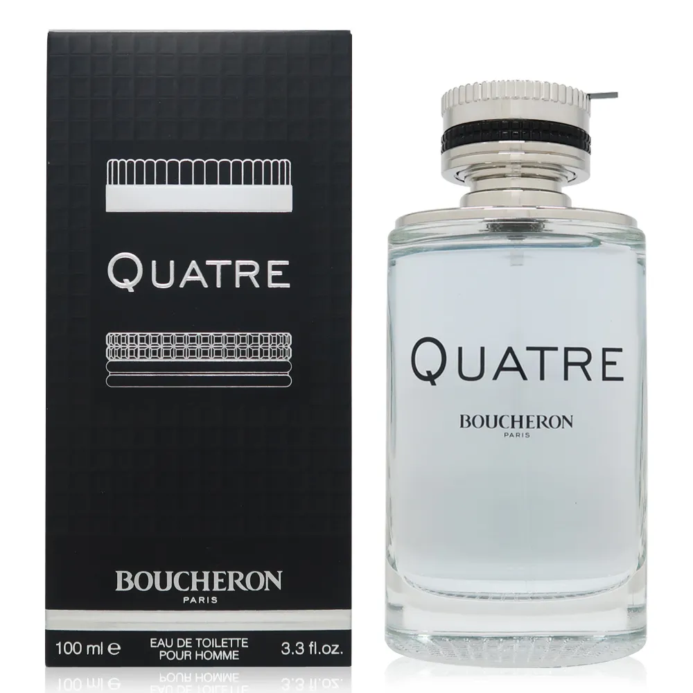 BOUCHERON 寶詩龍】Quatre 伯瓊經典環戒男性淡香水EDT 100ml - momo