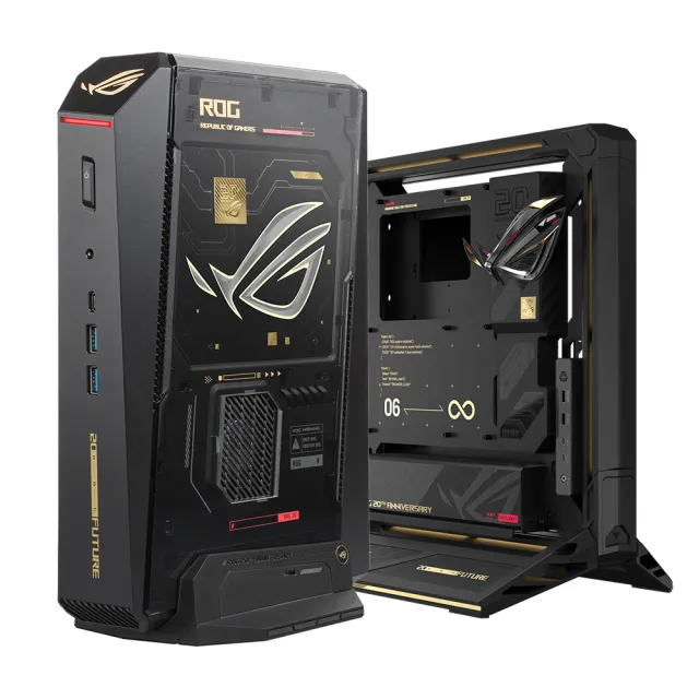 【ASUS 華碩】U9-290HX RTX5090迷你電競電腦(ROG NUC Edition 20周年版/64G/2TB/RNUC16JNK9X8ADA9/W11)