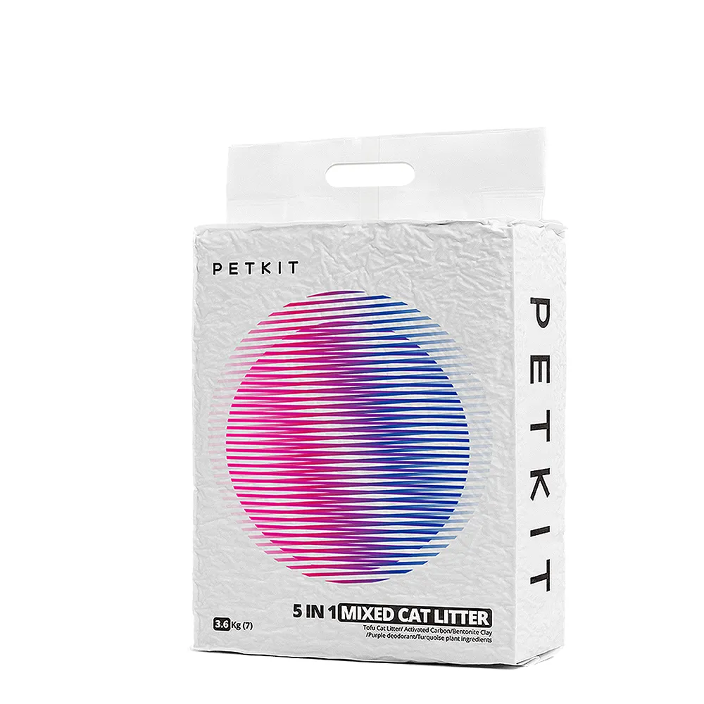 【Petkit 佩奇】5合1活性碳混合貓砂7L(硬度高、不易碎、不揚塵)