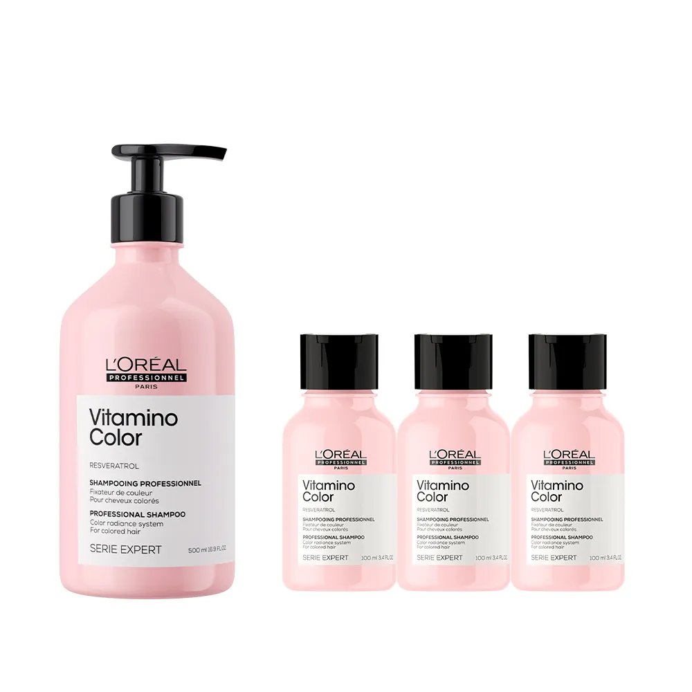 【L’OREAL 巴黎萊雅PRO】絲漾博飽和護色洗髮精500ml(護色首選/染髮必備/護髮/持久)