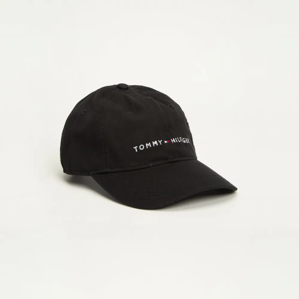 【TOMMY HILFIGER】官方旗艦館 Core Hilfiger 棒球帽_黑色