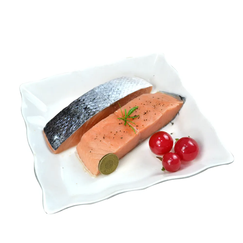 【優鮮配】買1送1｜鮭魚菲力魚排 5片｜225g/片