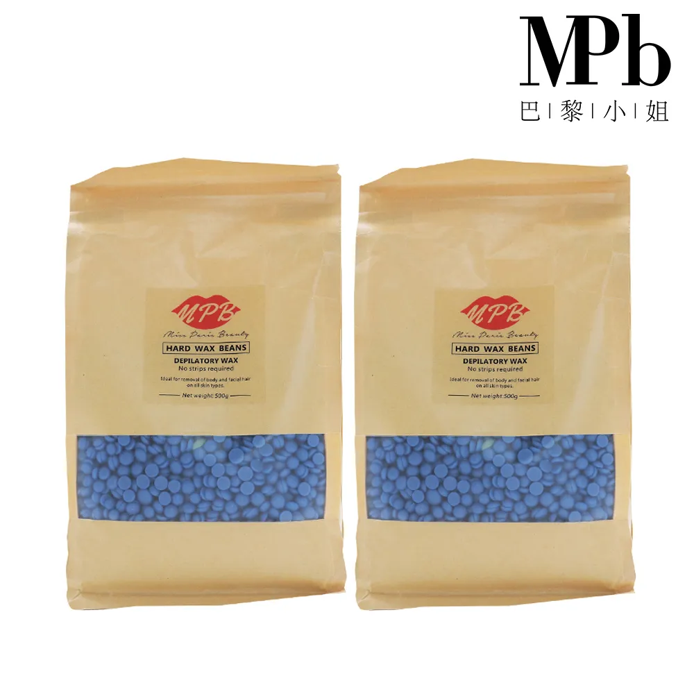 【MPB 巴黎小姐】洋甘菊身體蠟豆500gx2入(除毛膏 蜜蠟 私密處 鬍鬚 雷射 熱蠟 電動刀儀 孕婦 母親節禮物)