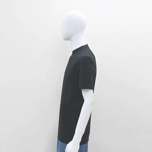 【Y-3 山本耀司】Y-3 GFX內裡燙印白字LOGO棉質解構文字圓領短袖寬鬆T恤(黑)