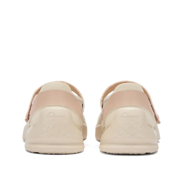 【Clarks】女鞋 輕鬆走 Tri Ease Jen真皮魔鬼氈瑪莉珍 休閒鞋 (粉色)(CLF87346C)