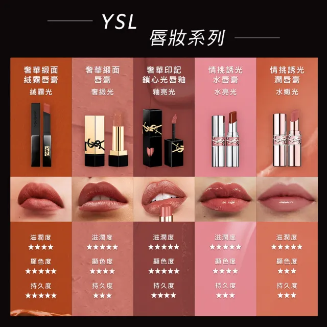 【YSL】官方直營 奢華印記鎖吻霧唇釉(任選1款/霧面/新色上市)