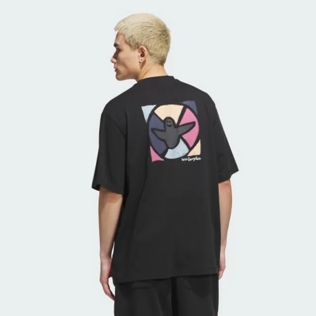【adidas 愛迪達】運動 休閒 短袖 T恤 男上衣 GONZ MOD TEE (KQ6271)