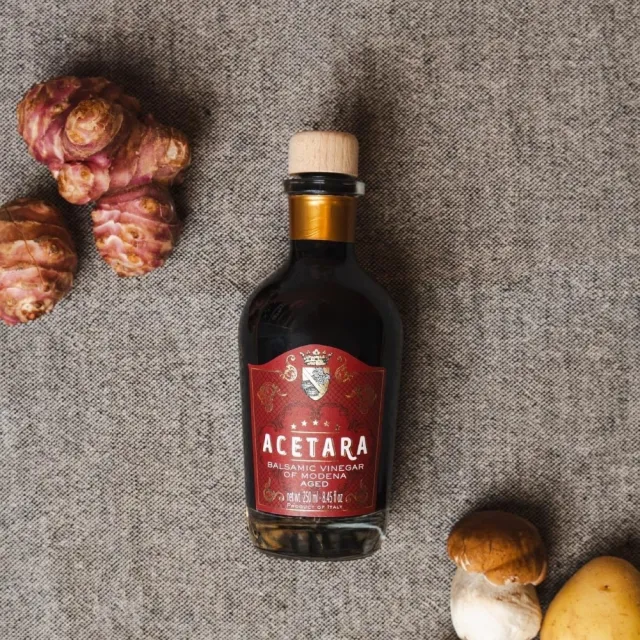 【Acetara】巴薩米克醋 摩德納 IGP 認證 5星級 8年 紅標陳釀香醋 250ml/瓶(珍貴的陳醋星辰)雙11