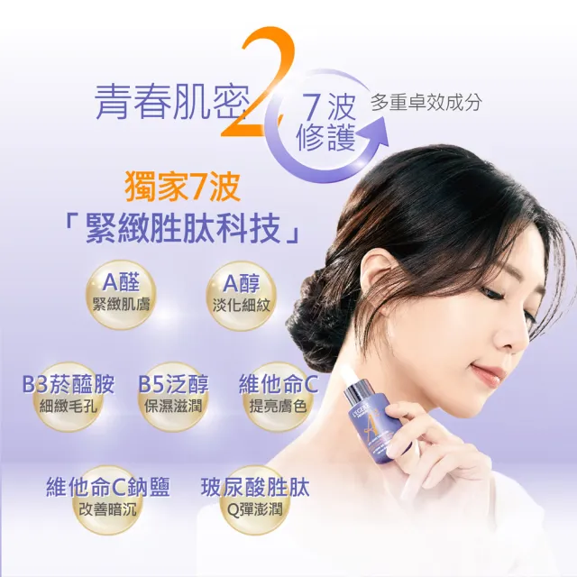 【LEGERE 蘭吉兒】極致雙A緊緻提亮物理防曬合購組(精華液+精華霜+眼霜+物理防曬乳)