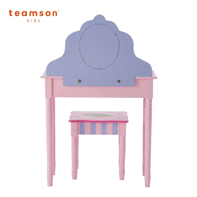 【Teamson】魔法花園木製梳妝台組
