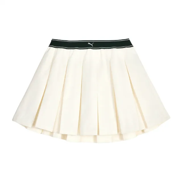 【PUMA】百褶短裙 MSC Pleated MondaySleepingClub 聯名 白 638983-87