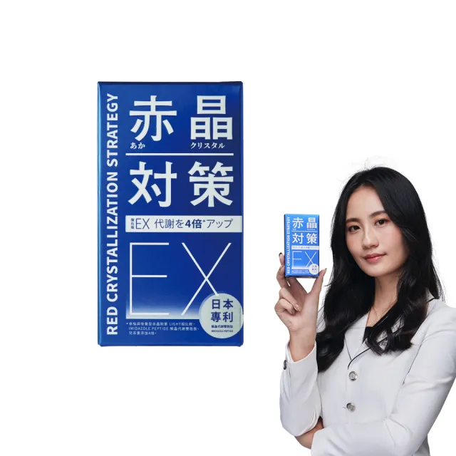 【TAIZAKU 火星生技】強化型 赤晶對策EX 30日份 60錠/盒 即期品(解晶代謝科技)