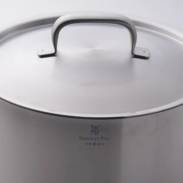WMF Gourmet Plus 不鏽鋼高身燉鍋 (含蓋) 20cm 3.9L  (電磁爐 IH爐可用)(平輸品)