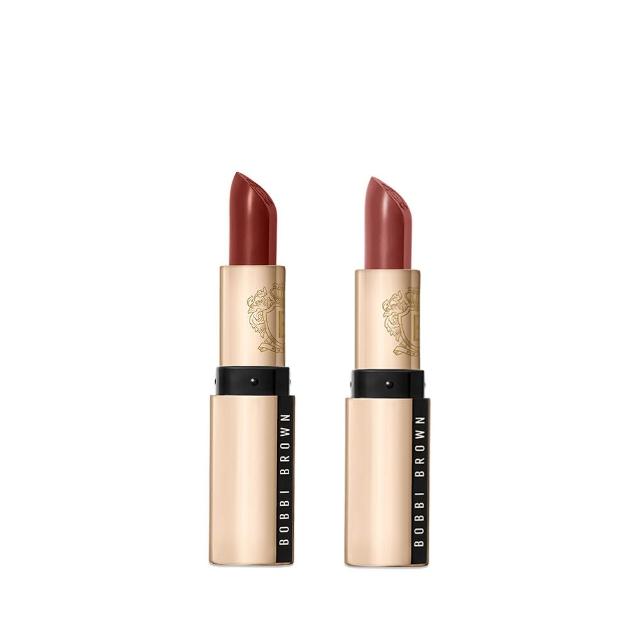 【Bobbi Brown 芭比波朗】金緻緞光唇膏3.5g x2(雙入組)