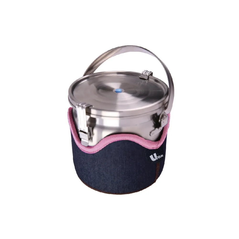 【UCOM 瑞康屋】永久抗菌 V8589 防疫雙層小提鍋