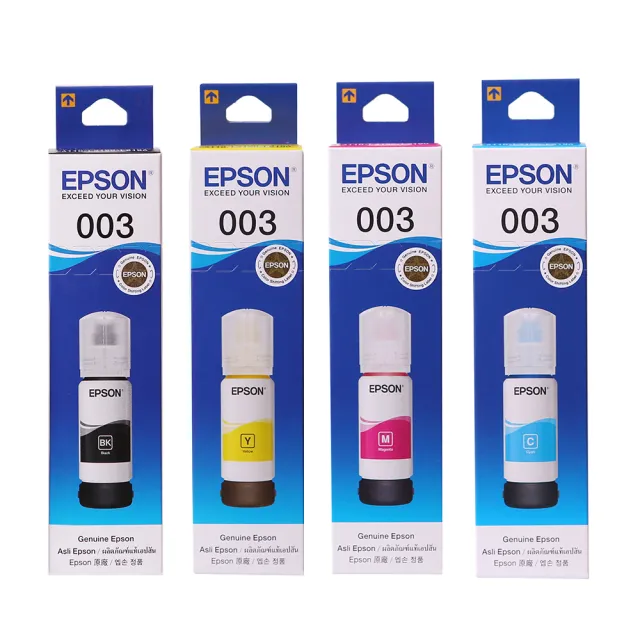 【EPSON】官方直營 搭1組T00V原廠1黑3彩墨水★L3210 高速三合一連續供墨印表機