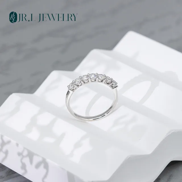 【JR.L JEWELRY】70分 極光 培育鑽石鉑金戒指(培育鑽石 鉑金)