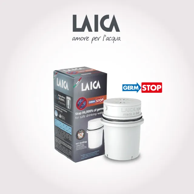 【LAICA 萊卡】GermSTOP義大利原裝進口 除菌濾芯(可濾除塑膠微粒)