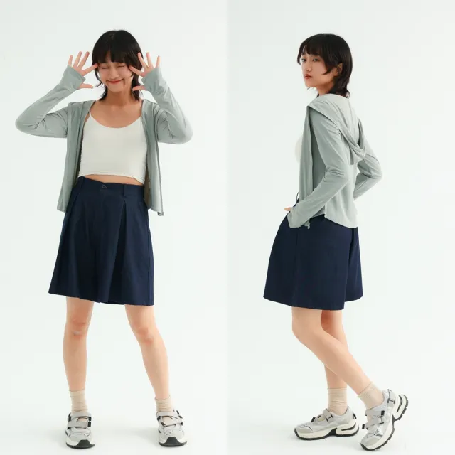 【PINK NEW GIRL】輕盈瞬涼感連帽防曬薄外套(2色) A4702BC
