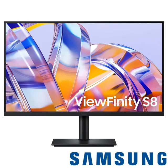 【Samsung 三星】S32H802UAC 32型 VA 4K ViewFinity S8美型螢幕(Type-C/HDR10/sRGB 100%/升降旋轉)