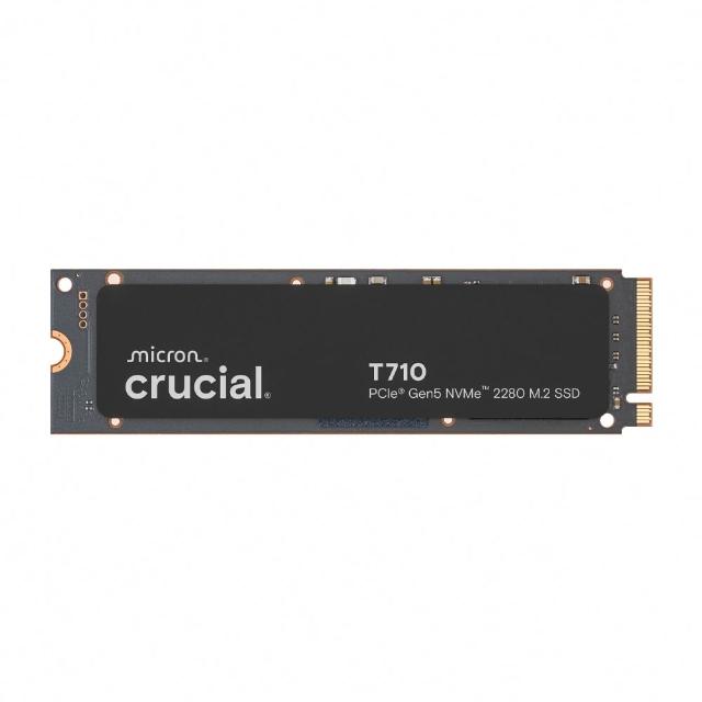 【Crucial 美光】T710 Gen5 2280 M.2 4TB SSD固態硬碟(CT4000T710SSD8)