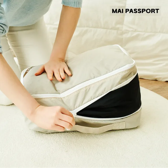 【Maipassport】M+L 二件組 韓國衣物收納壓壓袋 旅行神隊友(收納袋 衣物壓縮袋 旅行壓縮袋)