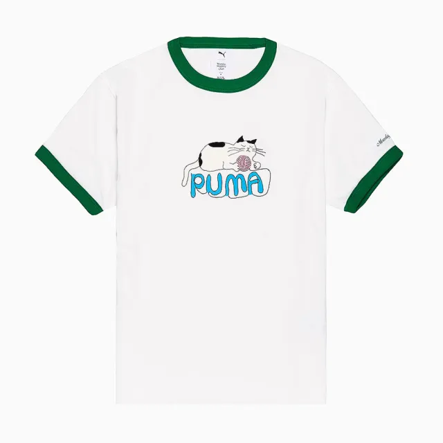 【PUMA】短袖上衣 女 亞規 MSC 白 63898802（其他規格）
