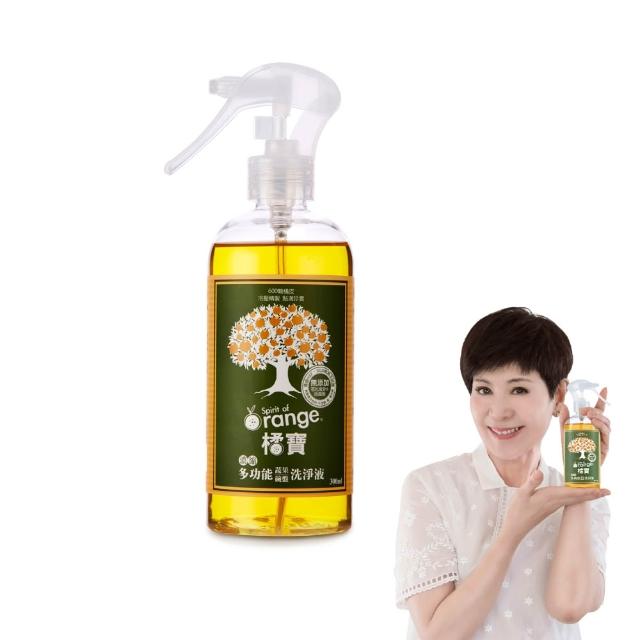 【橘寶】濃縮多功能蔬果碗盤洗淨液300ml-1瓶入(陳月卿推薦-公司貨)