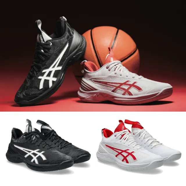 【asics 亞瑟士】GELBURST 29 S 男款 籃球鞋 一般楦 1063A121-001-100 黑 白紅 亞瑟膠 速度型