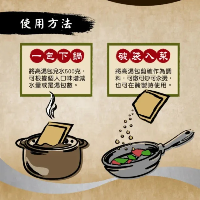 【康寶】極湯味日式高湯包3袋-10包入/袋(小魚乾風味/香菇風味)