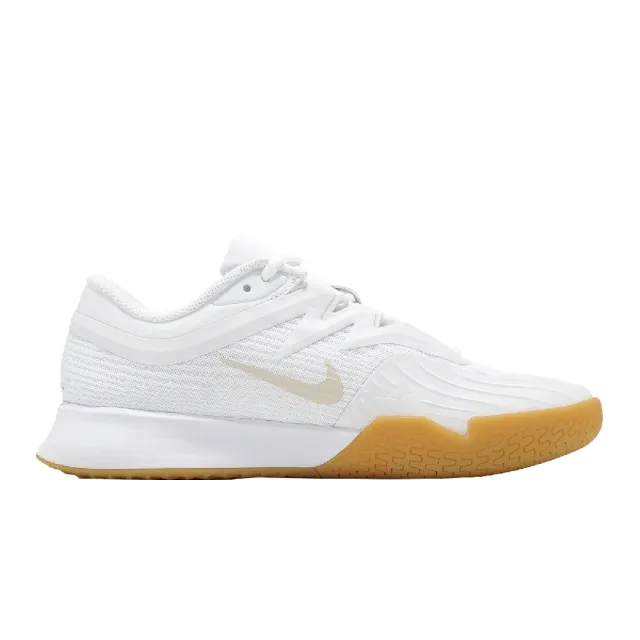 【NIKE 耐吉】網球鞋 Zoom Vapor Pro 3 HC 男鞋 白 輕量 膠底 抓地 FZ2161-102