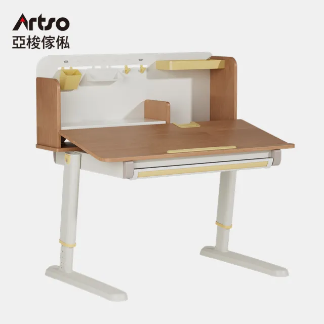 【Artso 亞梭】森活桌 II_105公分+軟質桌墊(兒童成長桌/書桌/升降桌/學習桌)