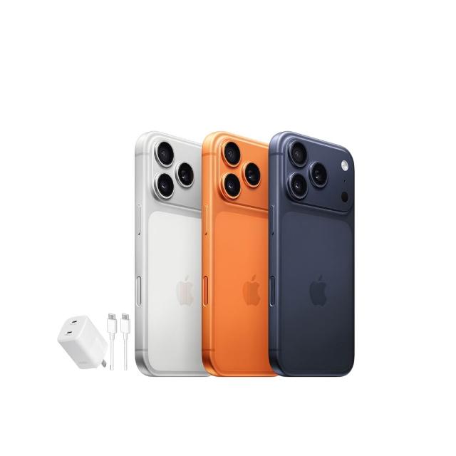 【Apple】iPhone 17 Pro Max(256G/6.9吋)(45W雙孔閃充組)