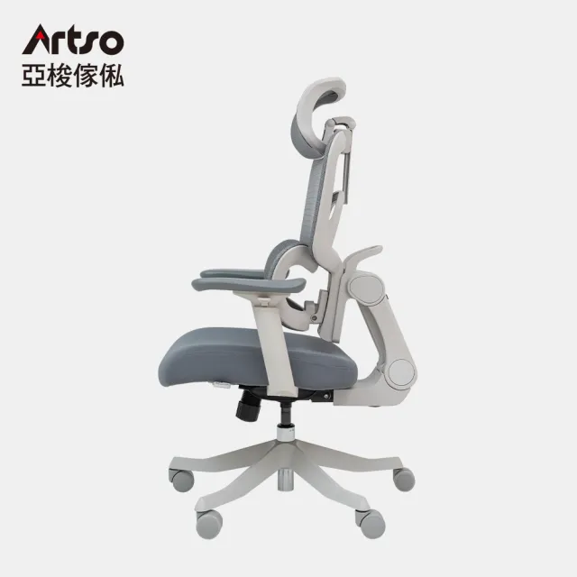 【Artso 亞梭】Switch動態撐腰追背椅(自行組裝/電腦椅/人體工學椅/辦公椅/椅子)