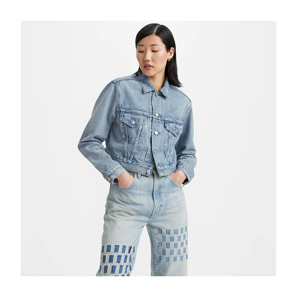 【LEVIS】MADE IN JAPAN MIJ日本製 女款 TYPE III 短版三代丹寧牛仔外套 熱賣單品 A9139-0000