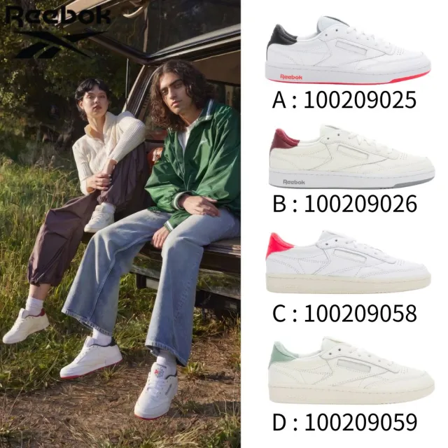 【REEBOK】CLUB C 85 VINTAGE 小白鞋 休閒鞋 運動鞋 穿搭_男/女(Club C 85 40週年紀念款)100209025