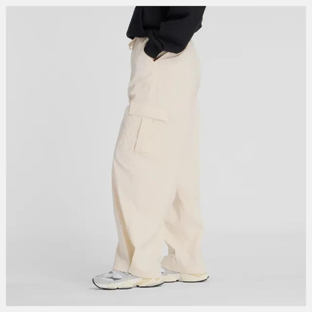 【NEW BALANCE】NB 長褲 女 運動褲 亞規 米 AWP53504LIN