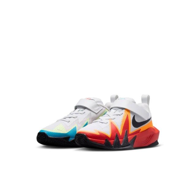 【NIKE 耐吉】運動鞋 籃球鞋 中大童鞋 NIKE S.T. DYNAMITE KC PS 抓地力 魔鬼氈 白 (IO0282100)