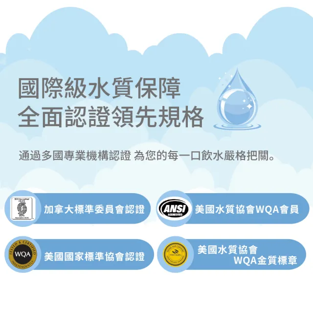 【LAICA 萊卡】長效8周經典單流濾芯(義大利原裝進口 6入/盒)