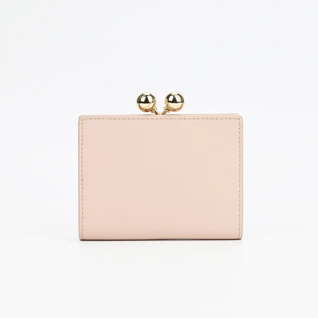 【FURLA 芙拉】DOTS S 零錢口金包(S/粉)