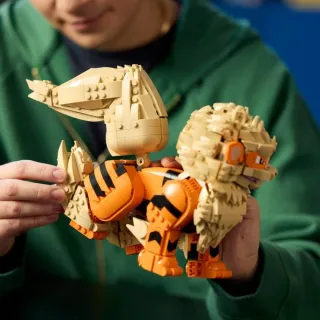 【LEGO 樂高】寶可夢系列 風速狗 初代神奇寶貝 #72160 (收藏模型 居家擺設 積木)