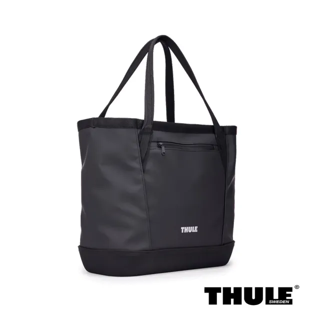 【Thule 都樂】Chasm 托特包 30L 黑色/深卡其色 (週年慶/露營/旅行/收納)