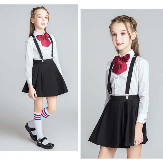 【橘魔法】後鬆緊 基本款制服百褶褲裙 內有安全褲 女童 兒童 童裝 短裙 裙子 格子裙 學院風 校園 表演