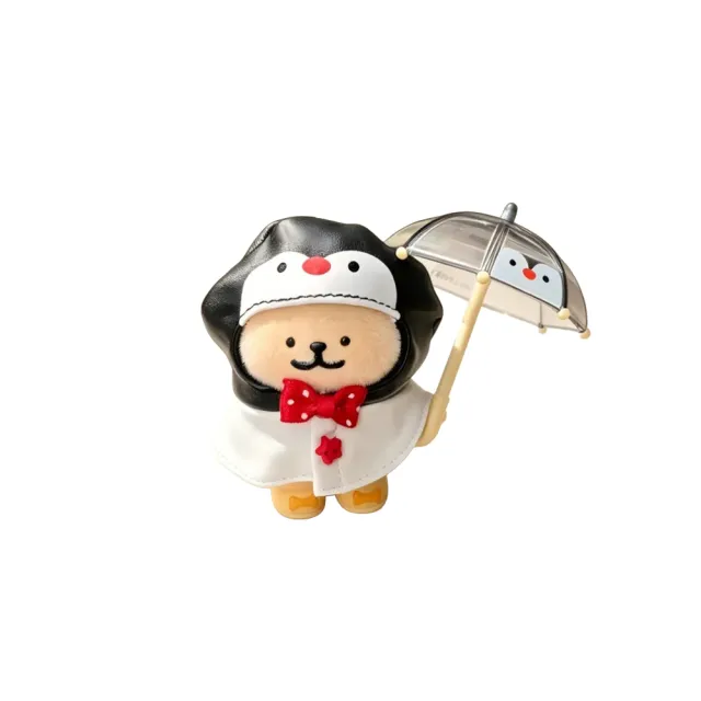 【HeyCiao】線條小狗 下雨天了怎麼辦 可動 盲盒 公仔
