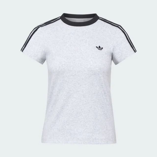 【adidas 愛迪達】運動 休閒 短袖 T恤 女上衣 TALIORED TEE W(KT7791)