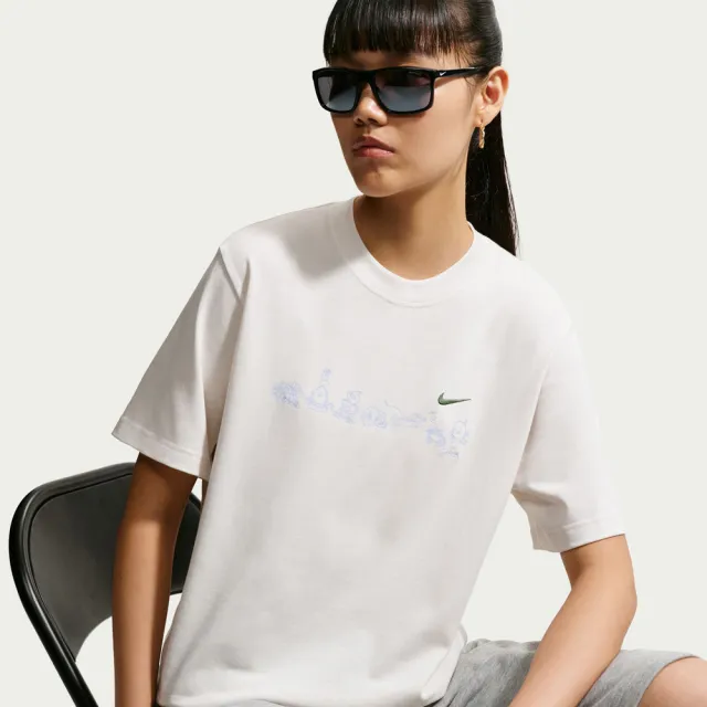 【NIKE 耐吉】短袖上衣 女 AS W NSW SS TEE BOXY 白 IW1213-030
